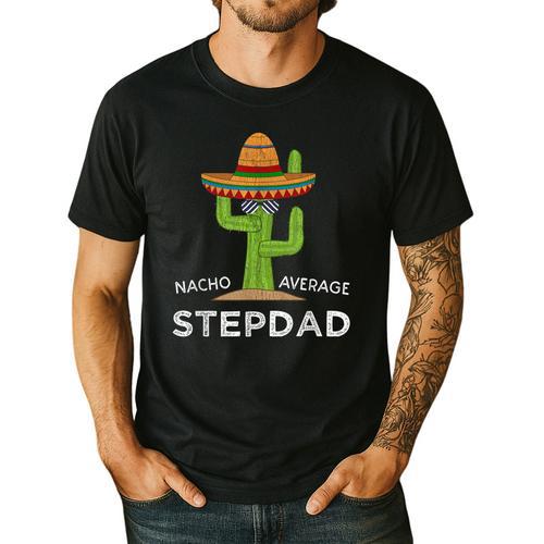 Fun Hilarious Stepfather Humor Stepdad Men's Casual T-Shirt - Father's Day Fun