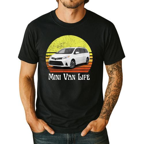 Mini Van Life Soccer Mom Dad Parent For Parents Men's Casual T-Shirt - Father's Day Fun