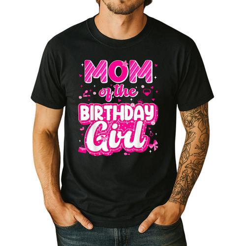 Mom And Dad Birthday Girl Family Matching Party Decorations Men's Casual T-Shirt - Father's Day Fun