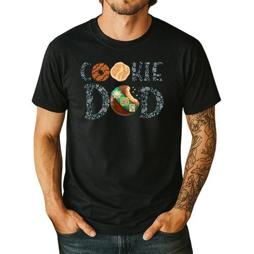 Scout Shirt Cookie Dad Family Girl Troop Leader Men's Casual T-Shirt - Father's Day Fun
