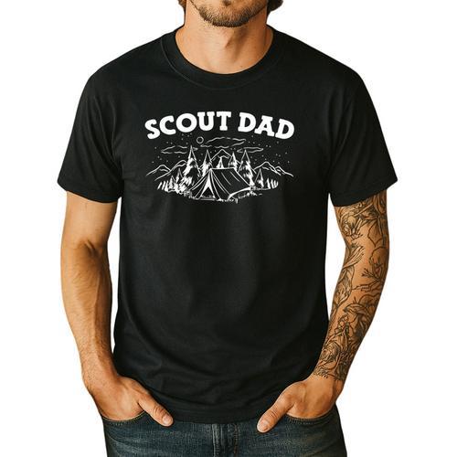 Scouting Scout Dad Men's Casual T-Shirt - Father's Day Fun