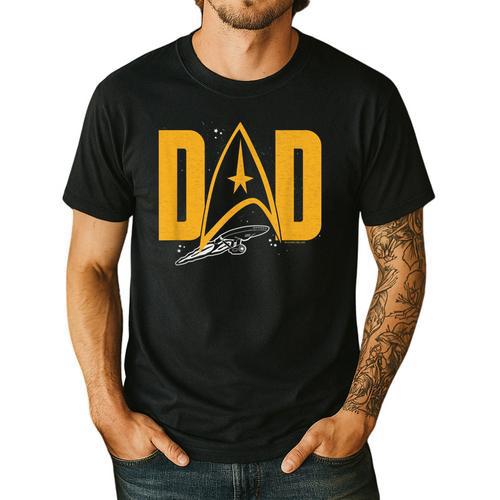 Star Trek Starfleet Dad Men's Casual T-Shirt - Father's Day Fun