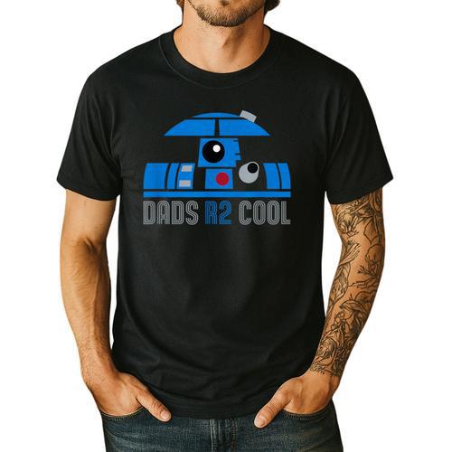 Star Wars Father's Day R2-D2 Dad's R 2 Cool Pun Men's Casual T-Shirt - Father's Day Fun