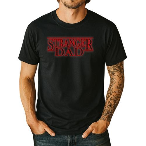 Stranger Dad Father's Day Or Birthday Themed Men's Casual T-Shirt - Father's Day Fun