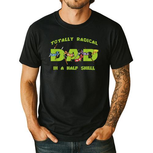 Teenage Mutant Ninja Turtles Dad Turtles Father's Day Men's Casual T-Shirt - Father's Day Fun