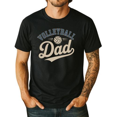 Volleyball Dad Men's Casual T-Shirt - Father's Day Fun