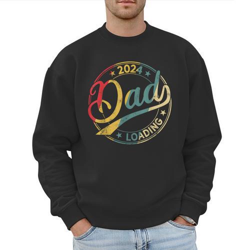 Dad 2024 Loading Men Sweatshirt - Father's Day Fun
