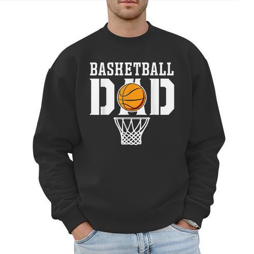 Dad Basketball Apparel Basketball Dad Men Sweatshirt - Father's Day Fun