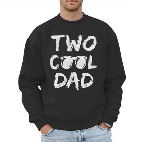 Dad Of The Birthday Boy Two Cool 2nd Bday Family Matching Men Sweatshirt - Father's Day Fun