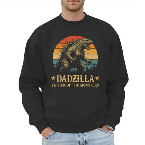 Dadzilla-Father Of The Monsters Dad Father's Day Men Sweatshirt - Father's Day Fun