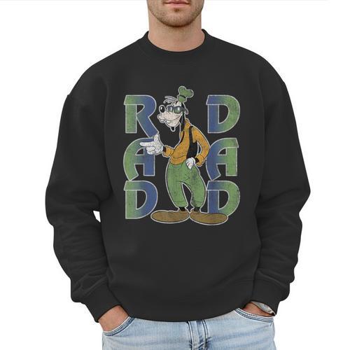 Disney Goofy Rad Dad Men Sweatshirt - Father's Day Fun