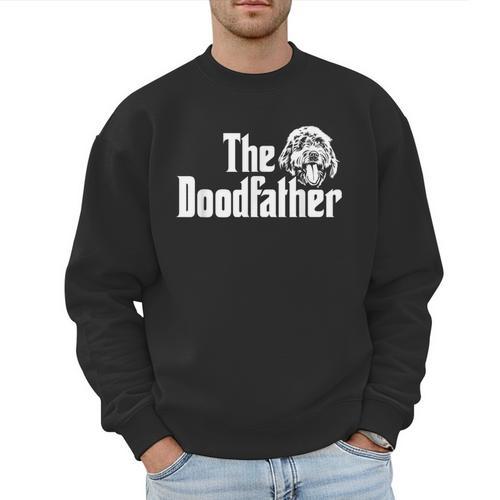 The Doodlefather Golden Doodle Dad Dog Goldendoodle Men Sweatshirt - Father's Day Fun