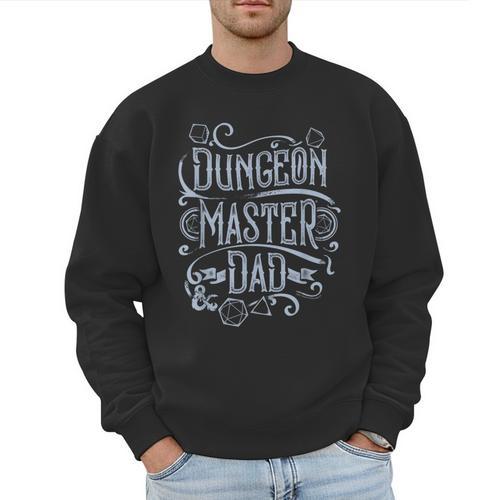 Dungeons & Dragons Father's Day Dungeon Master Dad Men Sweatshirt - Father's Day Fun