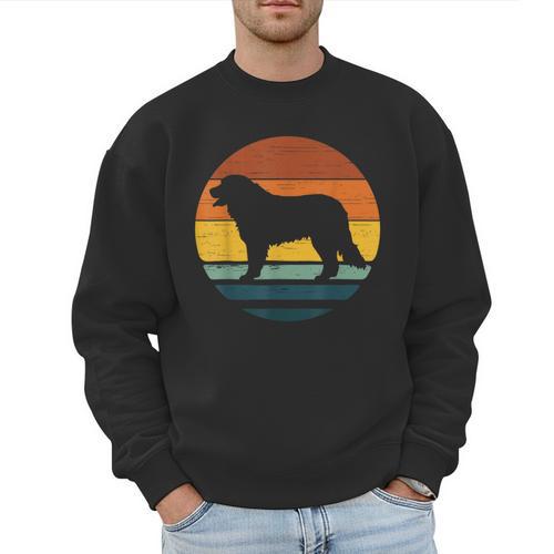 Golden Mountain Vintage Retro Mum Dad Dog Men Women Kids Men Sweatshirt - Father's Day Fun