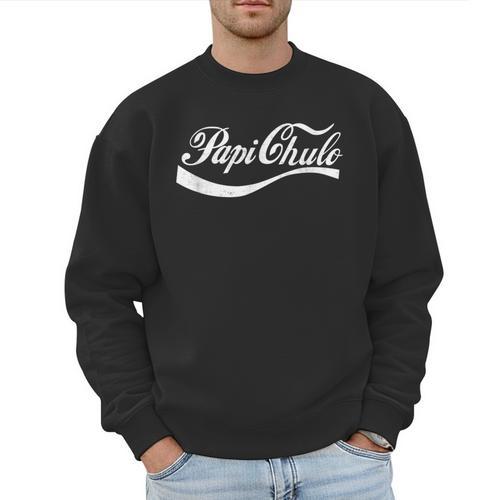 Papi Chulo Mexican Dad Father's Dad Chingon Fathers Day Men Sweatshirt - Father's Day Fun