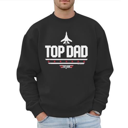 Top Gun Father's Day Top Dad Men Sweatshirt - Father's Day Fun