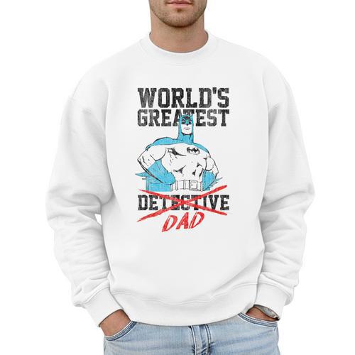 Batman Greatest Dad Men Sweatshirt - Father's Day Fun