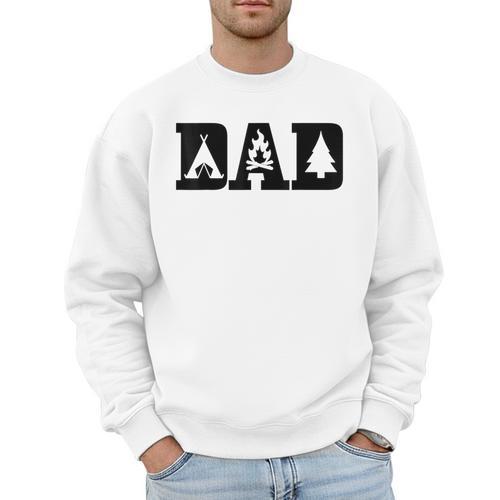 Camping Dad Father's Day Outdoor Bushcraft Camper Men Sweatshirt - Father's Day Fun