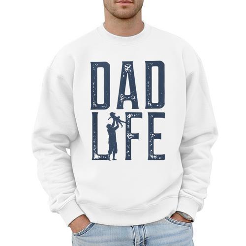 Dad Life Girl Dad Men Sweatshirt - Father's Day Fun
