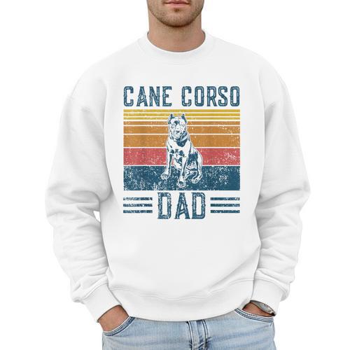 Dog Cane Corso Dad Vintage Cane Corso Dad Men Sweatshirt - Father's Day Fun