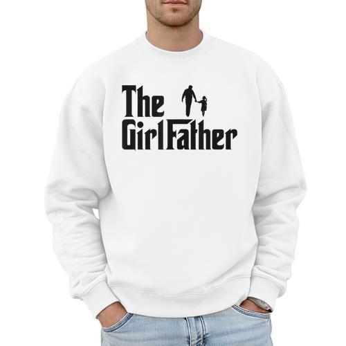 The Girl Father Dad Of Girls Daddy Daughter Men Sweatshirt - Father's Day Fun