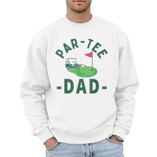 The Par Tee Dad Hole In One Golf Parents Matching Family Men Sweatshirt - Father's Day Fun