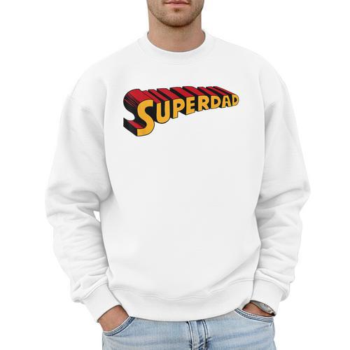 Super Dad Superdad Superhero Dad Men Sweatshirt - Father's Day Fun