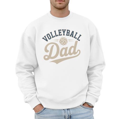 Volleyball Dad Men Sweatshirt - Father's Day Fun