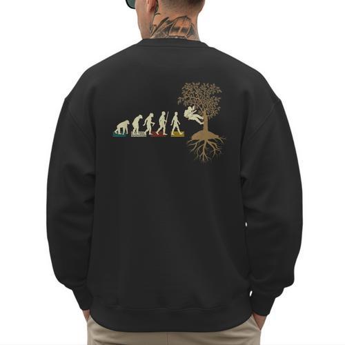Arborist Tree Trimmer Classic Fit Short Sleeve Crew Neck Arborist For Him Husband Dad Friend Solid With Letter Print Size Small Men's Sweatshirt Back Print - Father's Day Fun