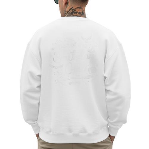 Harry Potter Dad Of The Birthday Girl Magical Things Logo Men's Sweatshirt Back Print - Father's Day Fun