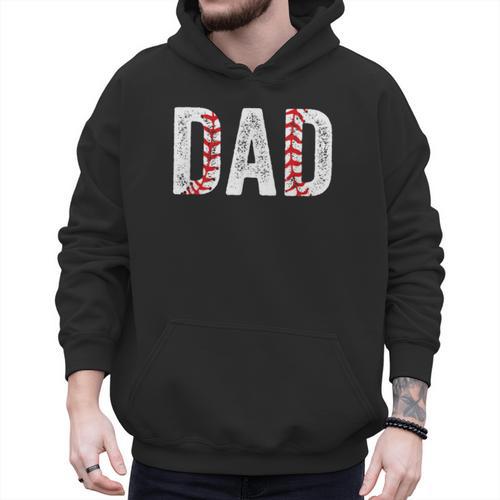 Baseball Dad Joke Sayings Fathers Day From Son Men Hoodie - Father's Day Fun