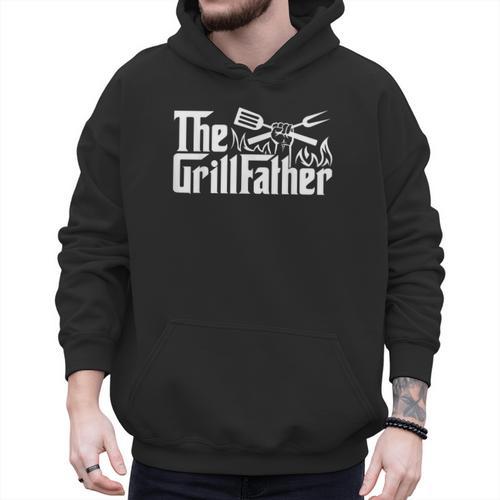 Bbq Dad Retro Grill Father Father's Day Men Hoodie - Father's Day Fun