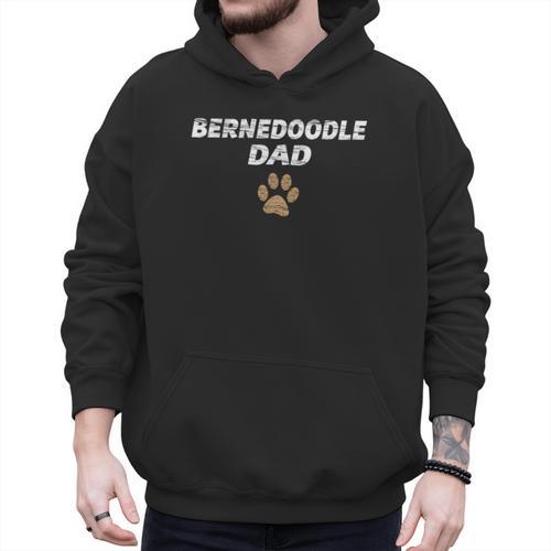 Bernedoodle Dad & Kids Tee Fathers Day T-Shirt Men Hoodie - Father's Day Fun