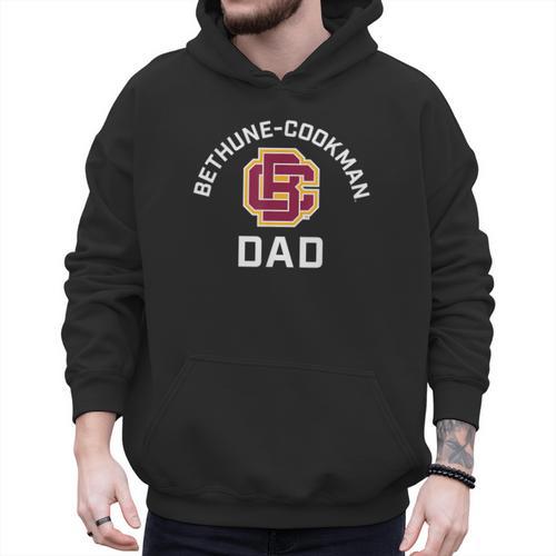 Bethune-Cookman University Wildcats Arched Dad Men Hoodie - Father's Day Fun