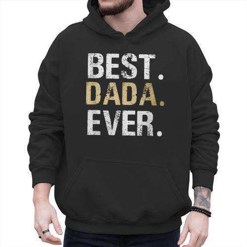 Birthday Fathers Day Christmas For Dada Dada From Granddaughter Grandson Best Dada Men Hoodie - Father's Day Fun