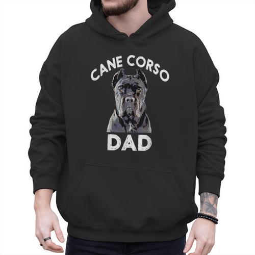 Cane Corso Dad Italian Mastiff T-Shirt Men Hoodie - Father's Day Fun