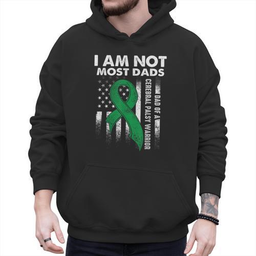 Cerebral Palsy CP Awareness Most Dads Warrior Survivor DA1 Men Hoodie - Father's Day Fun