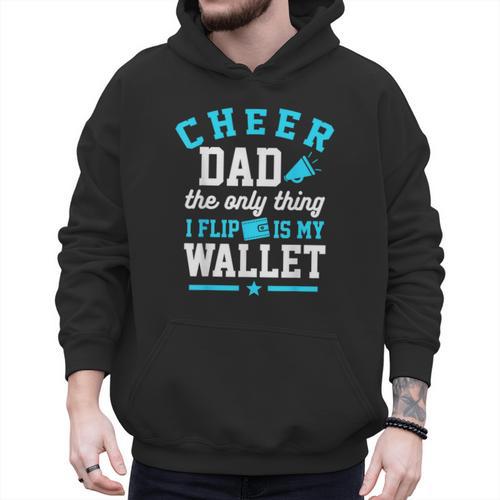 Cheer Dad Shirt Cheerleader Dad Cheerleading Competition Men Men Hoodie - Father's Day Fun
