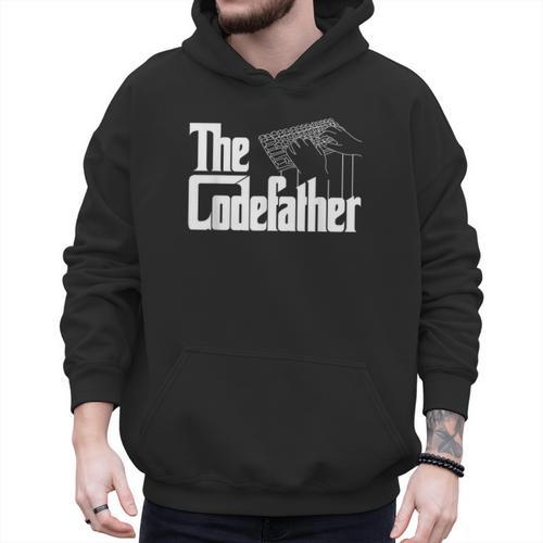 The Code Father Computer Coder Dad Programmer Men Hoodie - Father's Day Fun