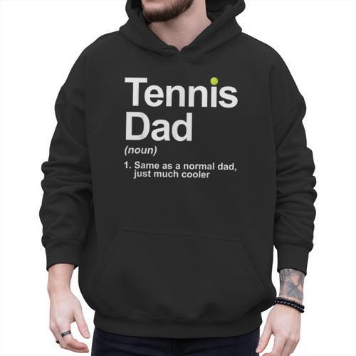 Cool Tennis Novelty For Men Dad Tennis Lover Tennis Player Men Hoodie - Father's Day Fun