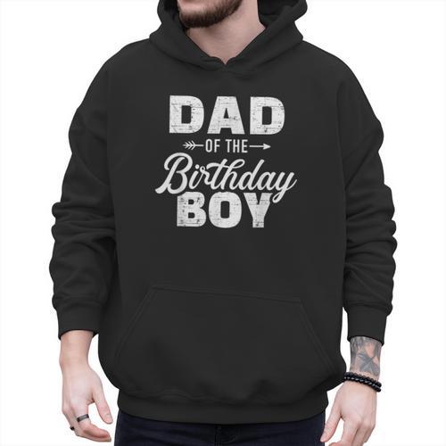 Dad Of The Birthday Boy Matching Family Party Men Hoodie - Father's Day Fun