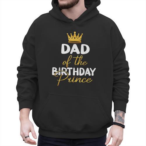 Dad Of The Birthday Prince Boy Bday Party Idea For Him Men Hoodie - Father's Day Fun