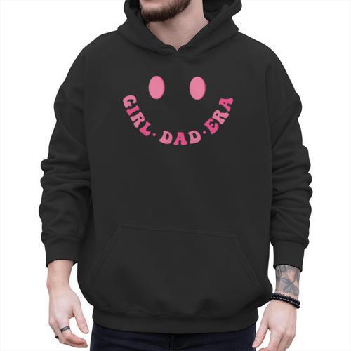In My Dad Girl Era Tee Fathers Day 2-Sided Men Hoodie - Father's Day Fun
