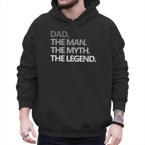 DAD The Man The Myth The Legend T Shirt Men Hoodie - Father's Day Fun