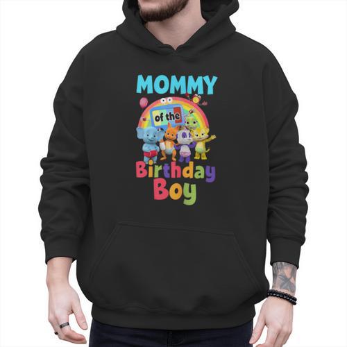 Dad And Mom Mommy Of The Birthday Boy Family Party Decor Men Hoodie - Father's Day Fun