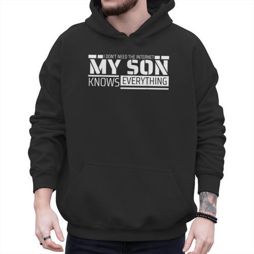 Dad Shirt From Son Men Fathers Day Dad Men Hoodie - Father's Day Fun