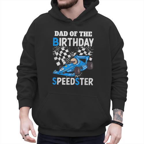 Dad Shirt Two Fast Two Curious Racing Cars Birthday Men Hoodie - Father's Day Fun