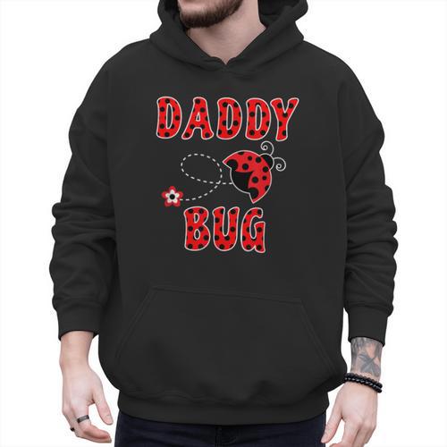 Daddy Bug Ladybug Dad Men Hoodie - Father's Day Fun