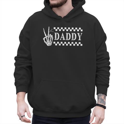Daddy Family Birthday Matching Bad Two The Bone Bday Men Hoodie - Father's Day Fun