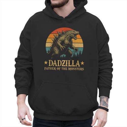 Dadzilla-Father Of The Monsters Dad Father's Day Men Hoodie - Father's Day Fun